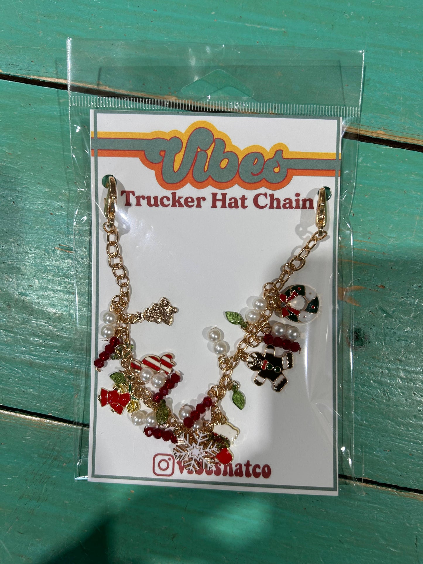 Perfect for celebrating the season! Merry and Drunk Christmas Trucker Hat includes Christmas Chain