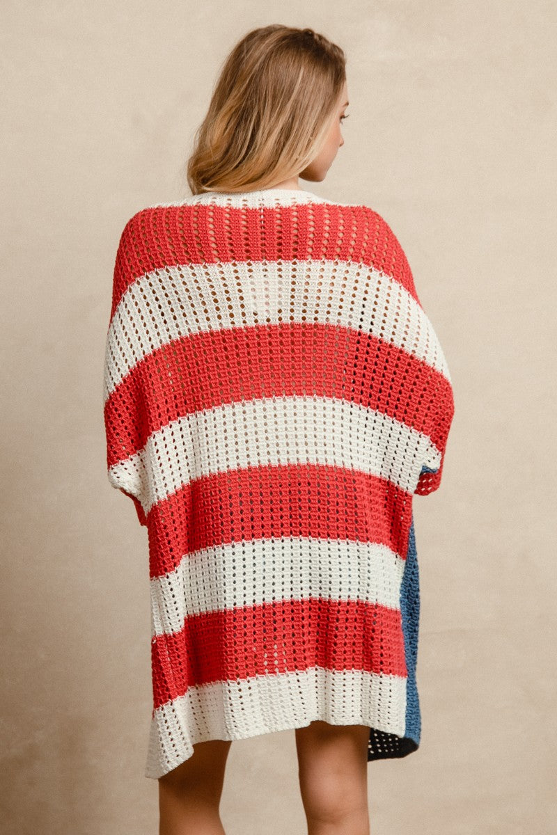 Adorable 4th of July American Flag Sweater SOLD OUT