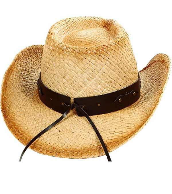 Cowboy Hat with Bull Detail