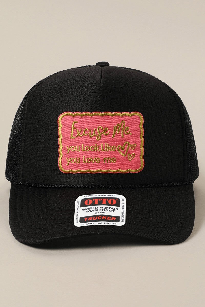 You Look Like You Love Me Embroidery Patch
