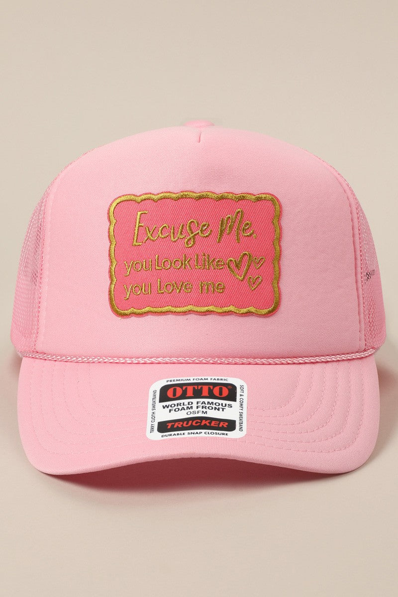 You Look Like You Love Me Embroidery Patch