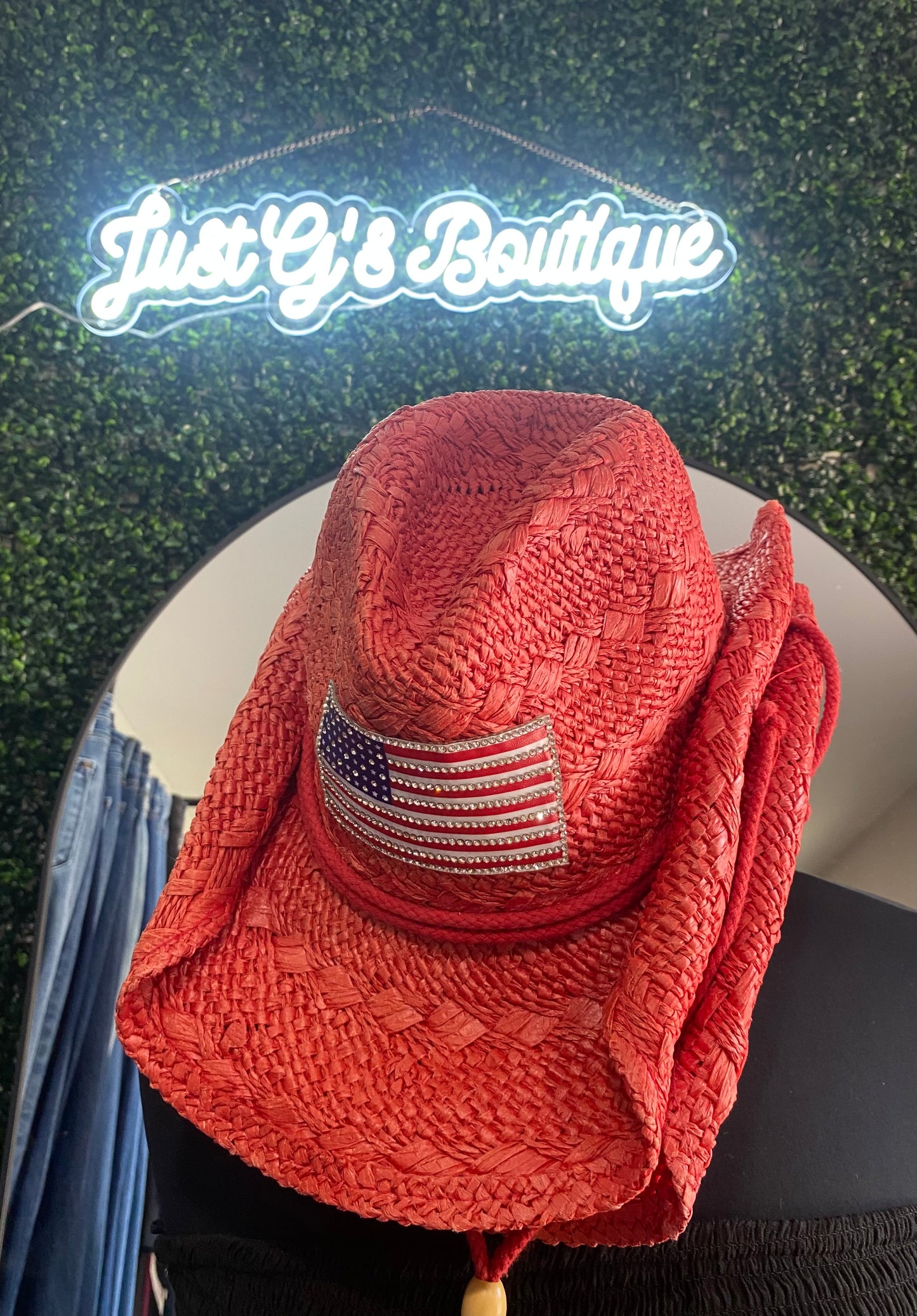 American Flag Cowboy Hat