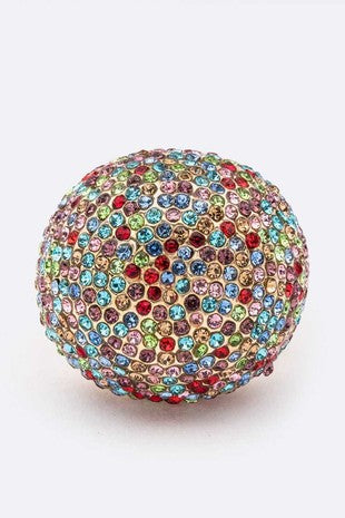 Crystal Ball Stretch Ring
