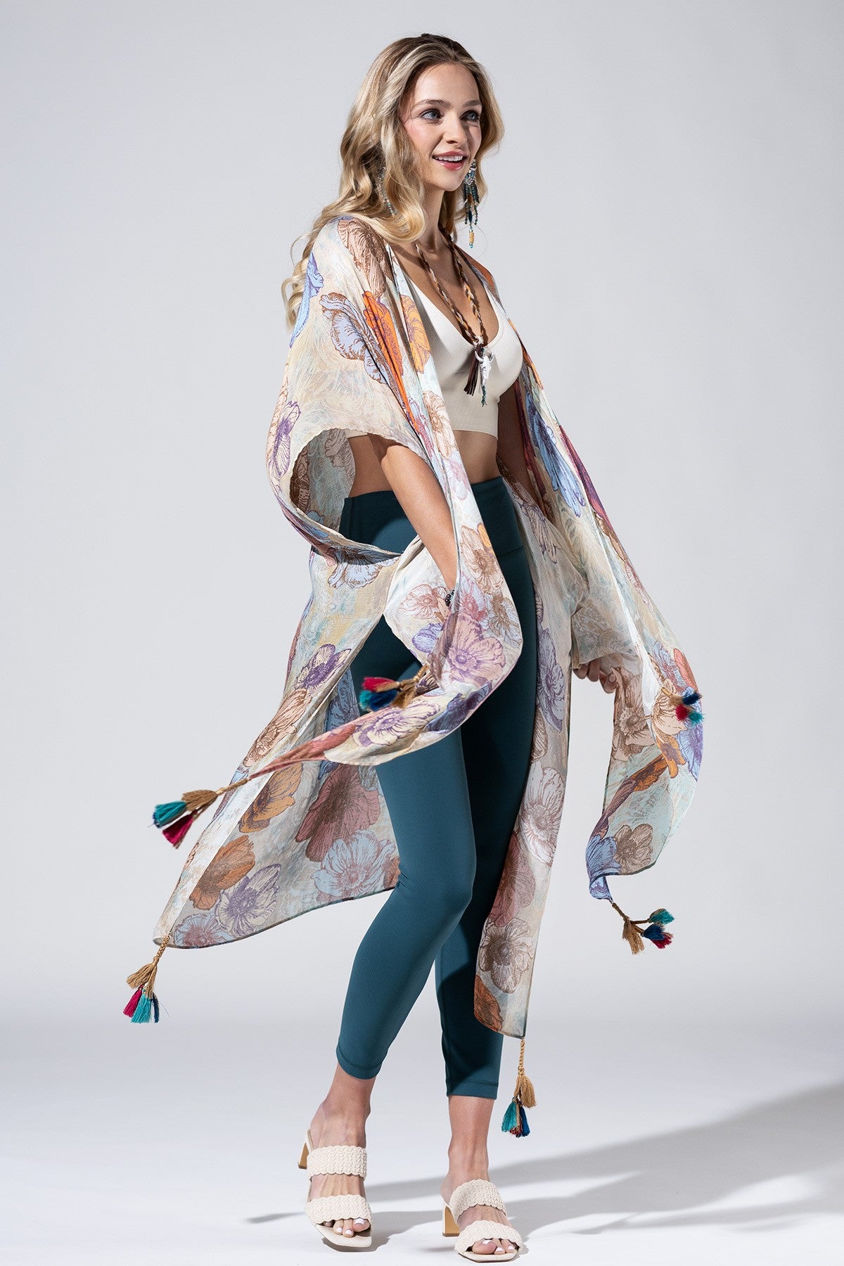 Blooming Field Kimono