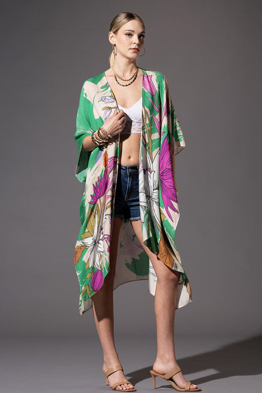 Oahu Sunset Kimono