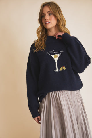 Martini Navy Sweater