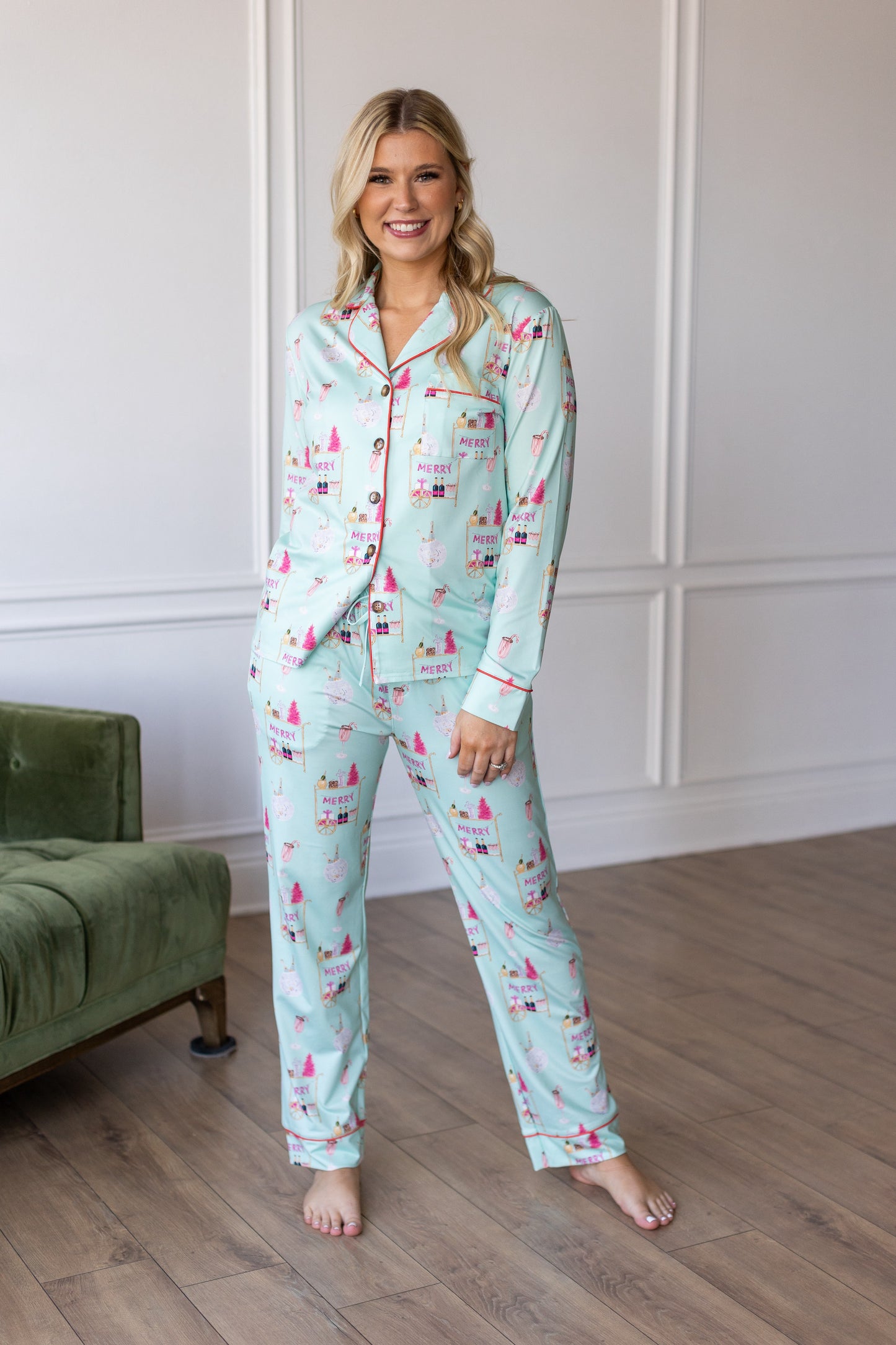 Prosecco Christmas Holiday Lounge Set
