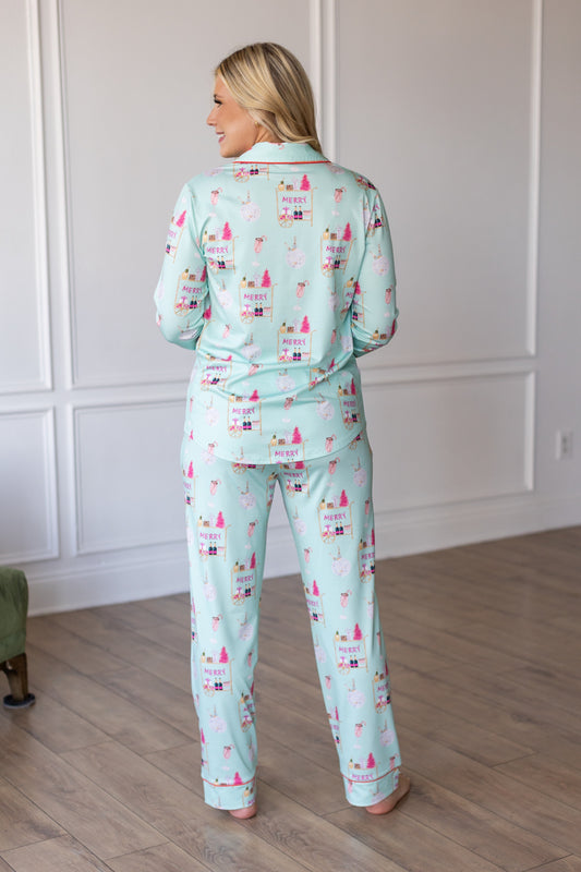 Prosecco Christmas Holiday Lounge Set